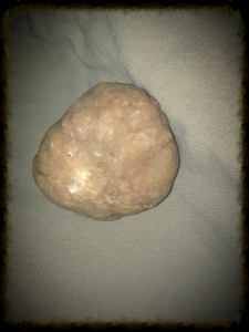 Here's mine. Just a normal rock...NO NOT A ROCK...sorry. It's a mineral.